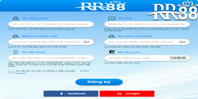 Hướng dẫn trải nghiệm giải trí trên trang web tại RR88